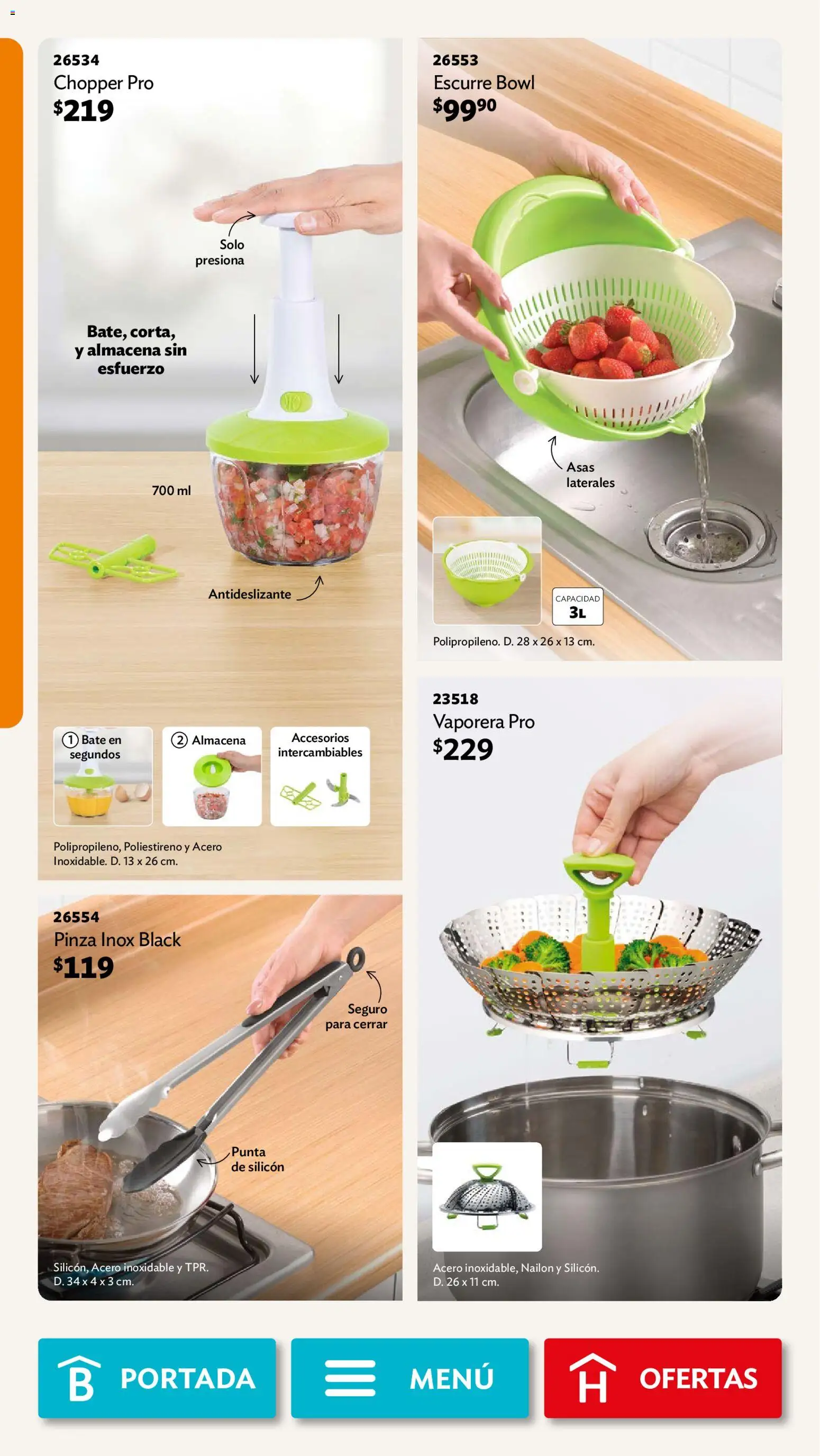 Nuevas ofertas de Betterware válidas en toda la República Mexicana desde el 28/09/2026. ¡Encuentra las mejores ofertas en Betterware campaña 10 2026! | Página: 30