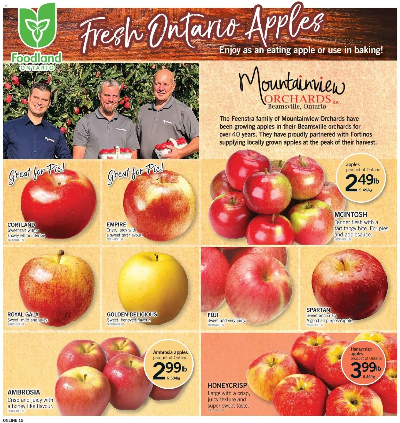 Fortinos flyer valid from Oct 22, 2026 | Page: 13