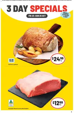 Preview of IGA QLD 3 Day Specials - valid from 23/10/2026