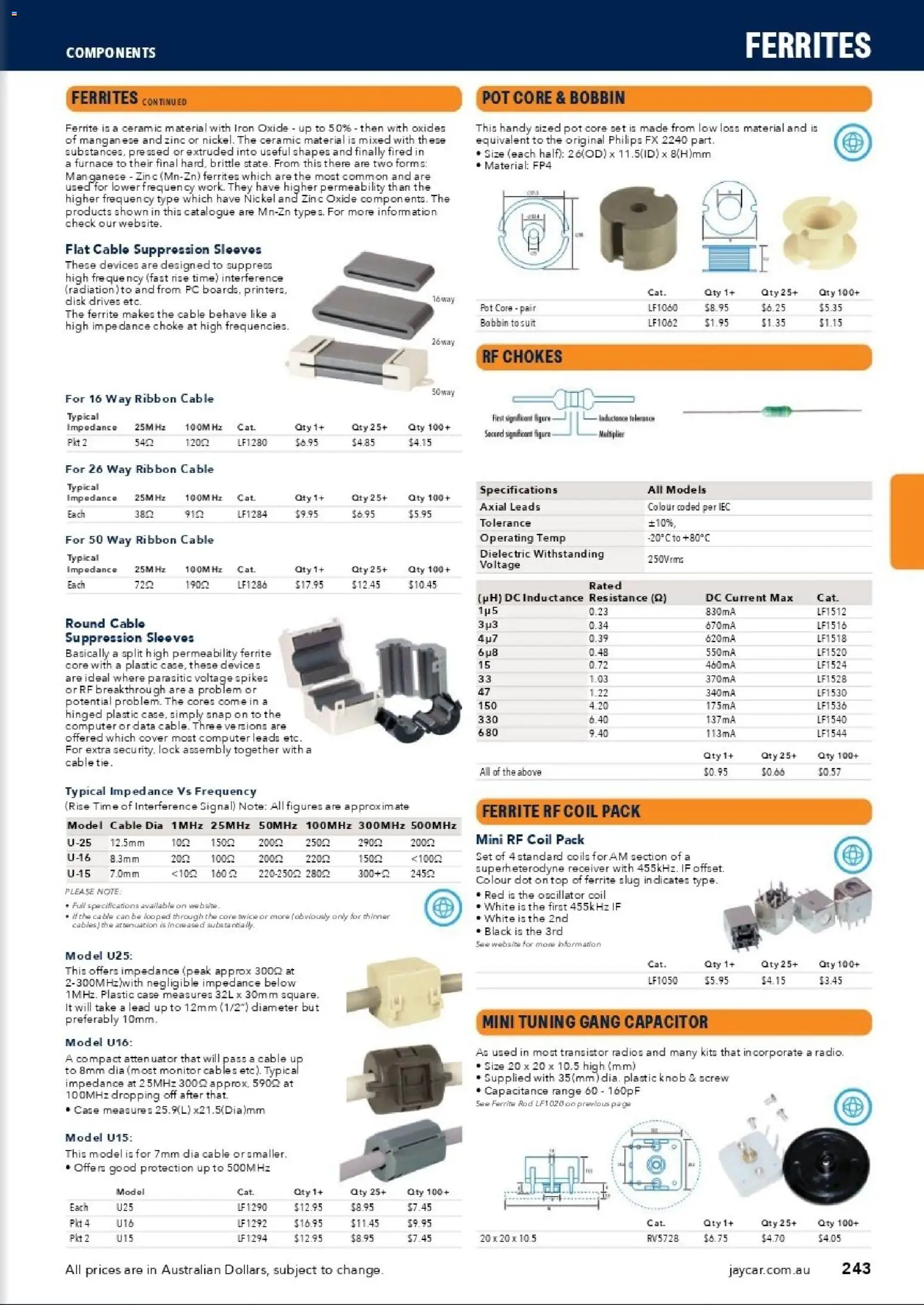 Jaycar catalogue - valid from 31/08/2026 | Page: 241 | Products: Kits, Case, Iron, Zinc