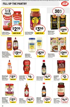 Preview of IGA catalogue - valid from 20.05.2026 | Page: 23 | Products: Pizza, Pasta, Cream, Sauce