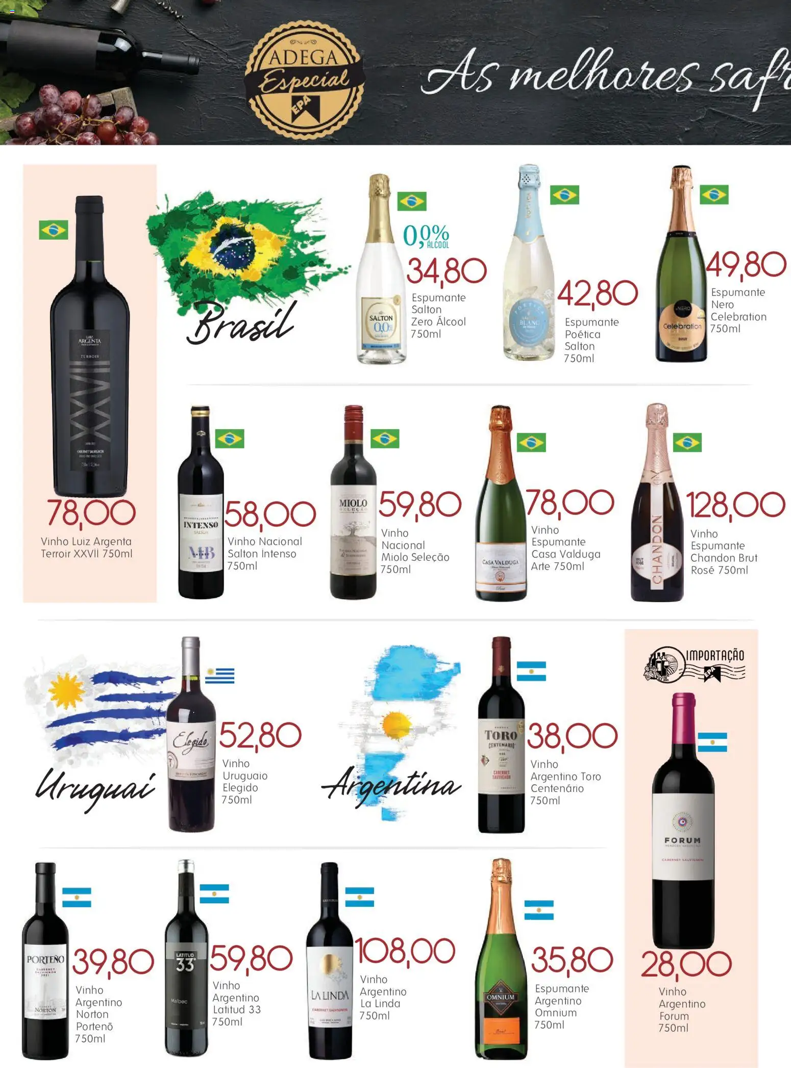 EPA Folheto - válido de 10.06.2026 | Página: 2 | Produtos: Espumante, Vinho
