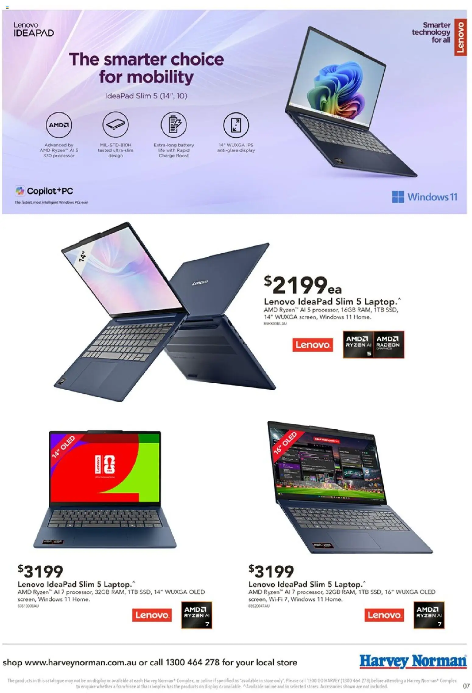 Harvey Norman catalogue - valid from 16/09/2026 | Page: 7 | Products: Battery, Accessories
