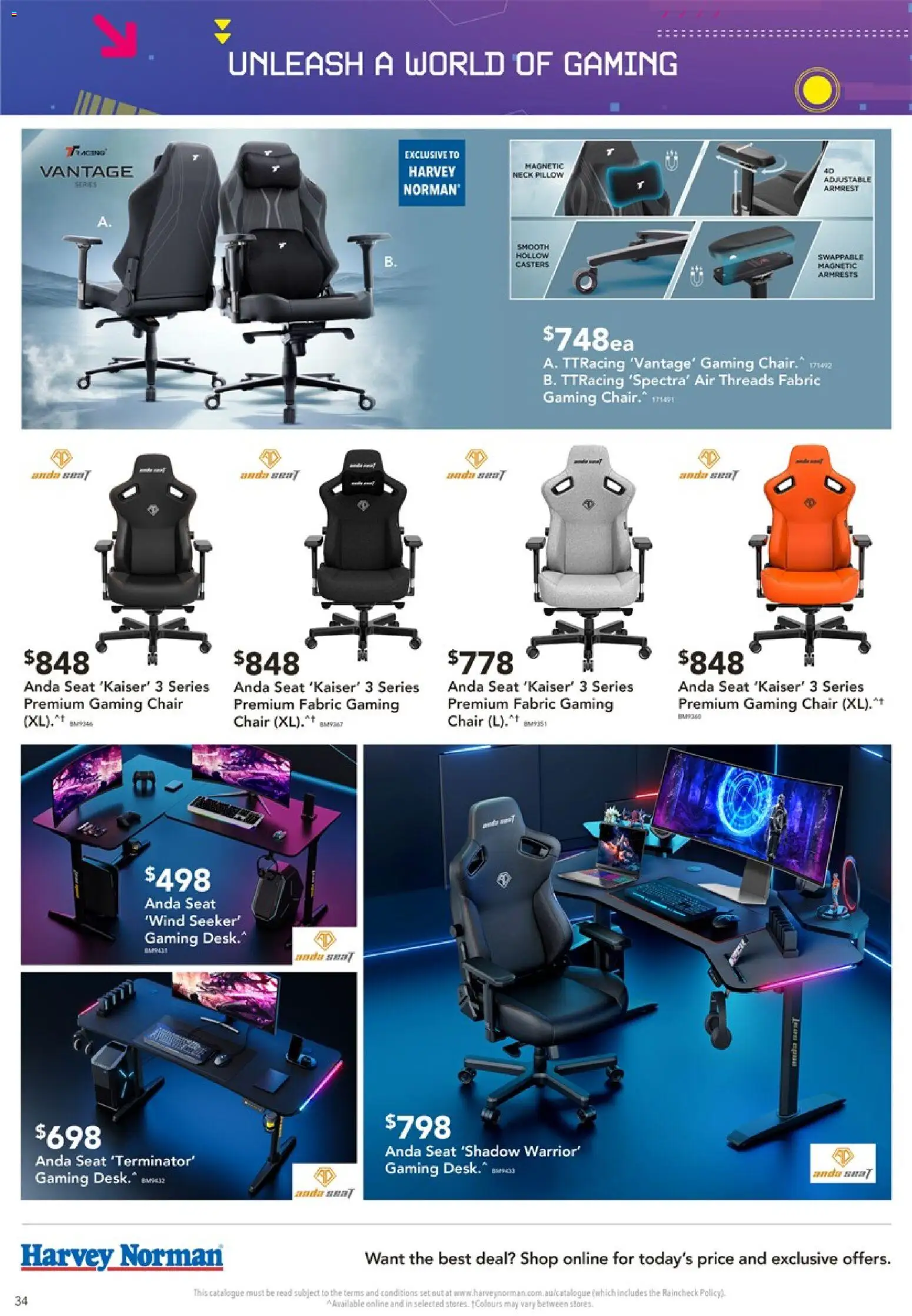Harvey Norman catalogue - valid from 16/09/2026 | Page: 34 | Products: Chair, Pillow