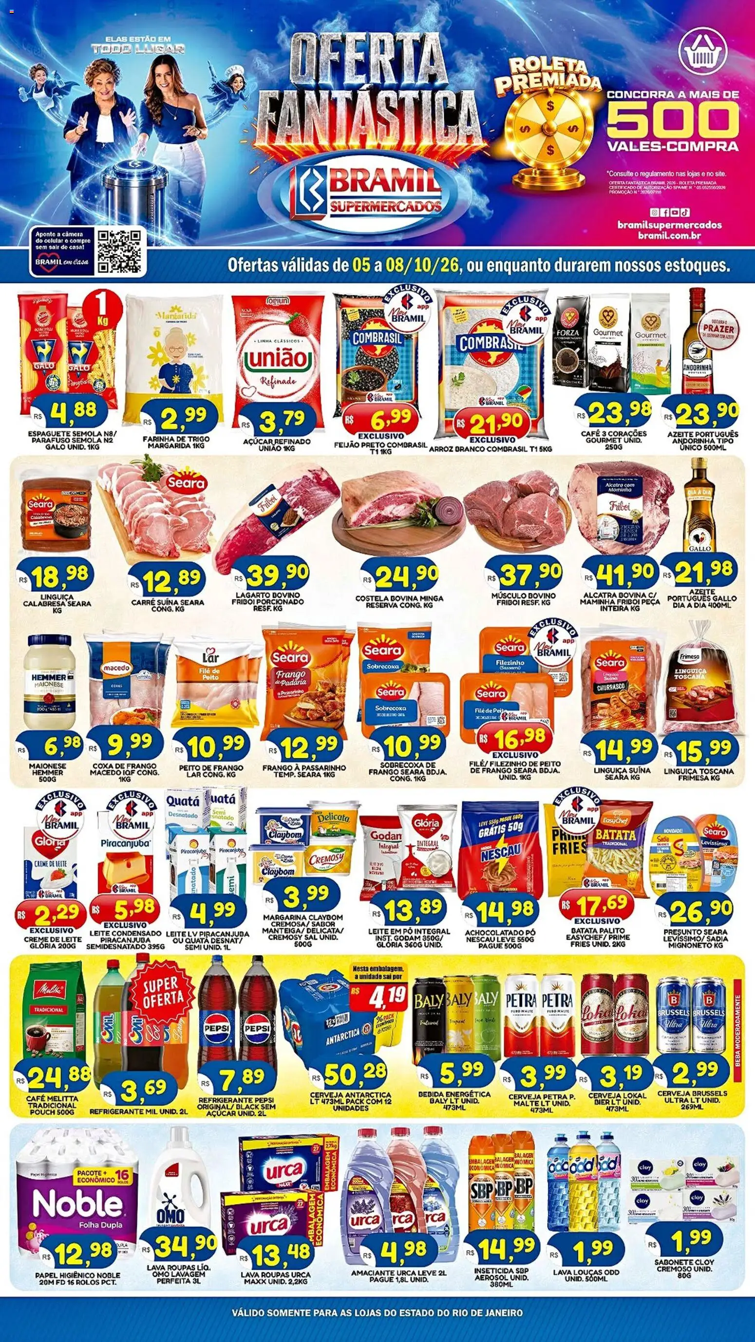 Bramil Supermercados Folheto - válido de 05/10/2026 | Página: 1