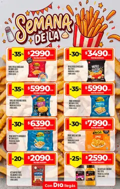 Vista previa Supermercado DIA Especial Papas Fritas válido desde el 19/08/2026