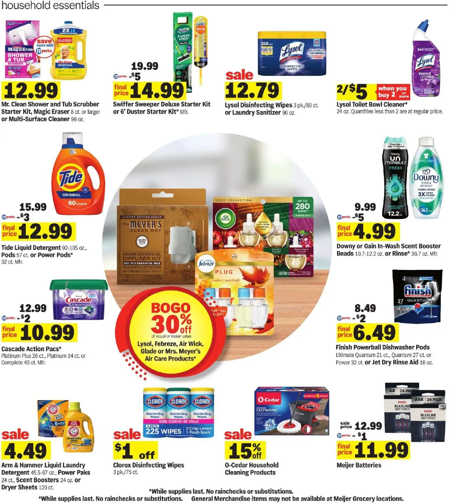 Meijer Weekly Ad - valid from 09/09/2026 | Page: 23 | Products: Starter, Lemon, Dryer, Dishwasher