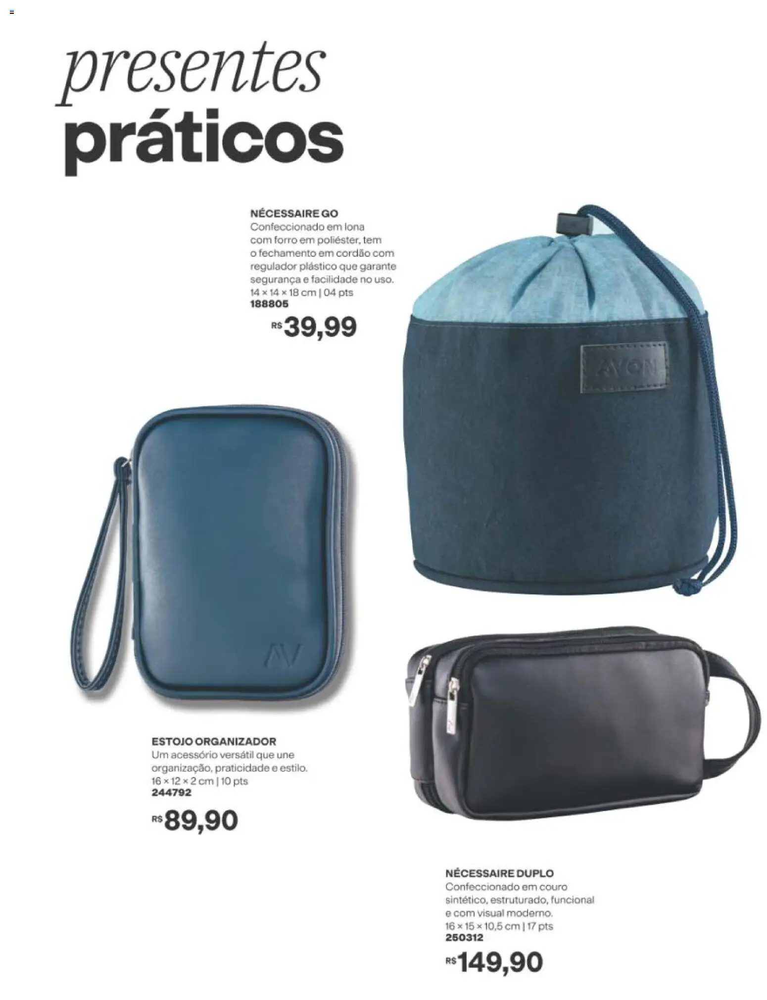 Avon Folheto - válido de 29/06/2026 | Página: 199 | Produtos: Organizador, Necessaire