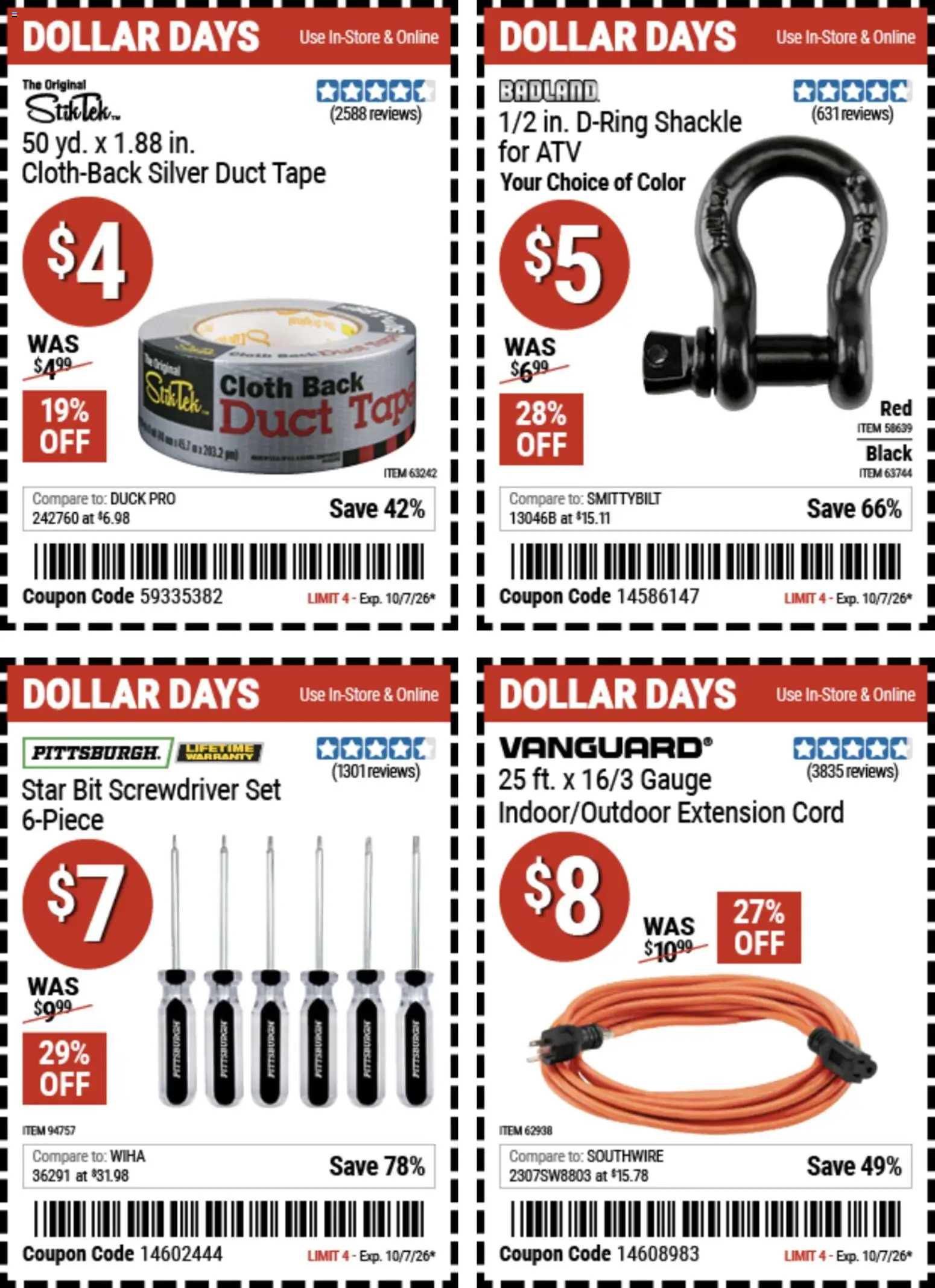 Harbor Freight Dollar Days - valid from 09/24/2026 | Page: 2