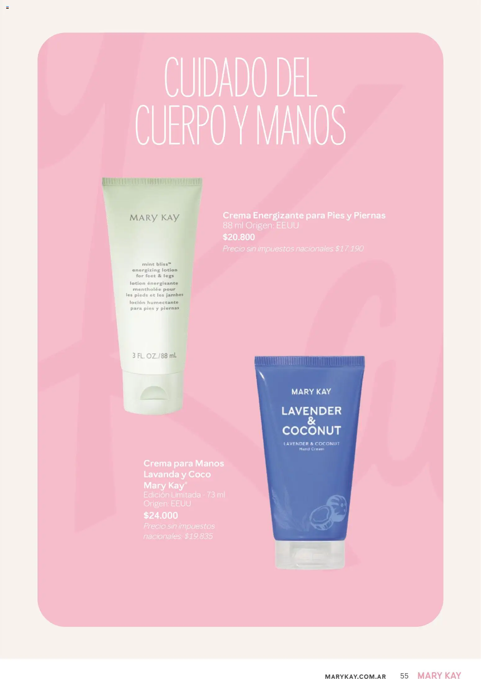 Mary Kay catálogo │ válido desde el 01/10/2026 | Página: 55