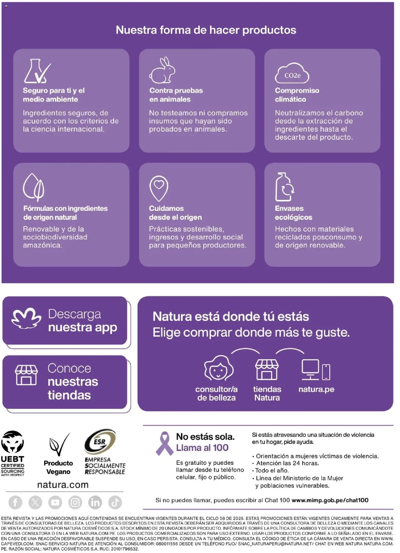Catálogo Natura válido desde 05.05.2026 | Página: 153 | Productos: Té, Teléfono, Cámara