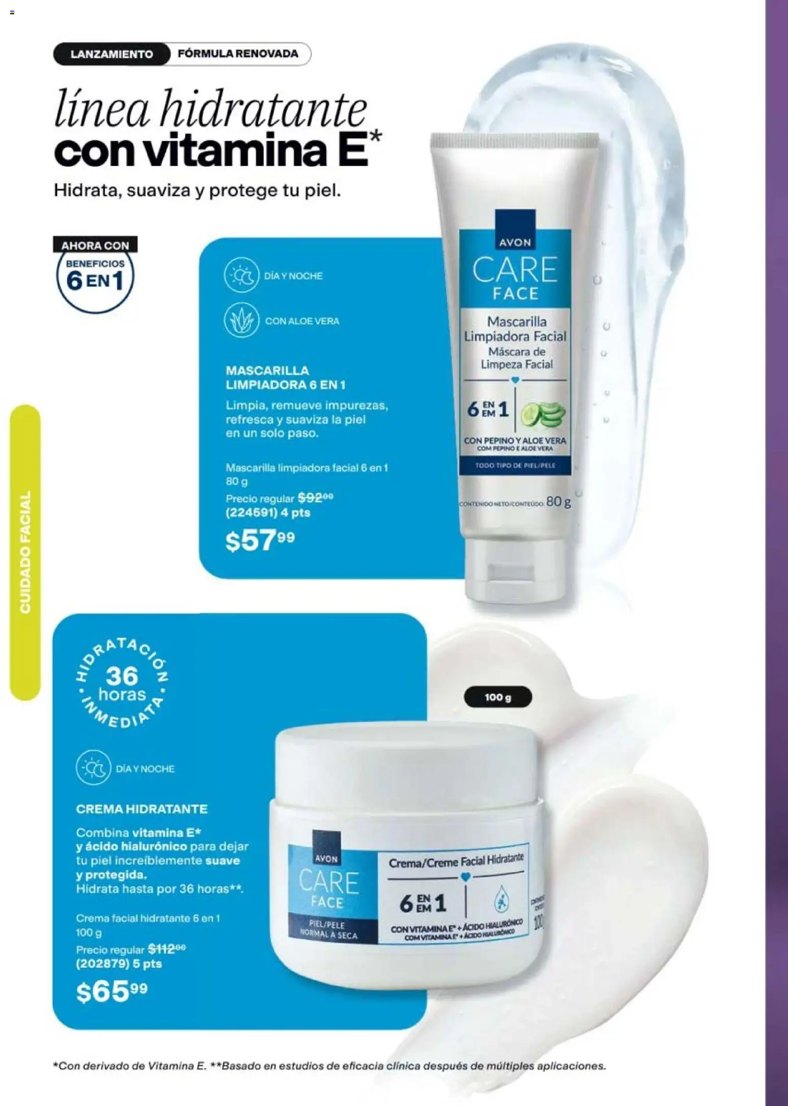 Nuevas ofertas de AVON válidas en toda la República Mexicana desde el 21/08/2026. ¡Encuentra las mejores ofertas en AVON campaña 13 2026! | Página: 4 | Productos: Crema, Máscara, Mascarilla