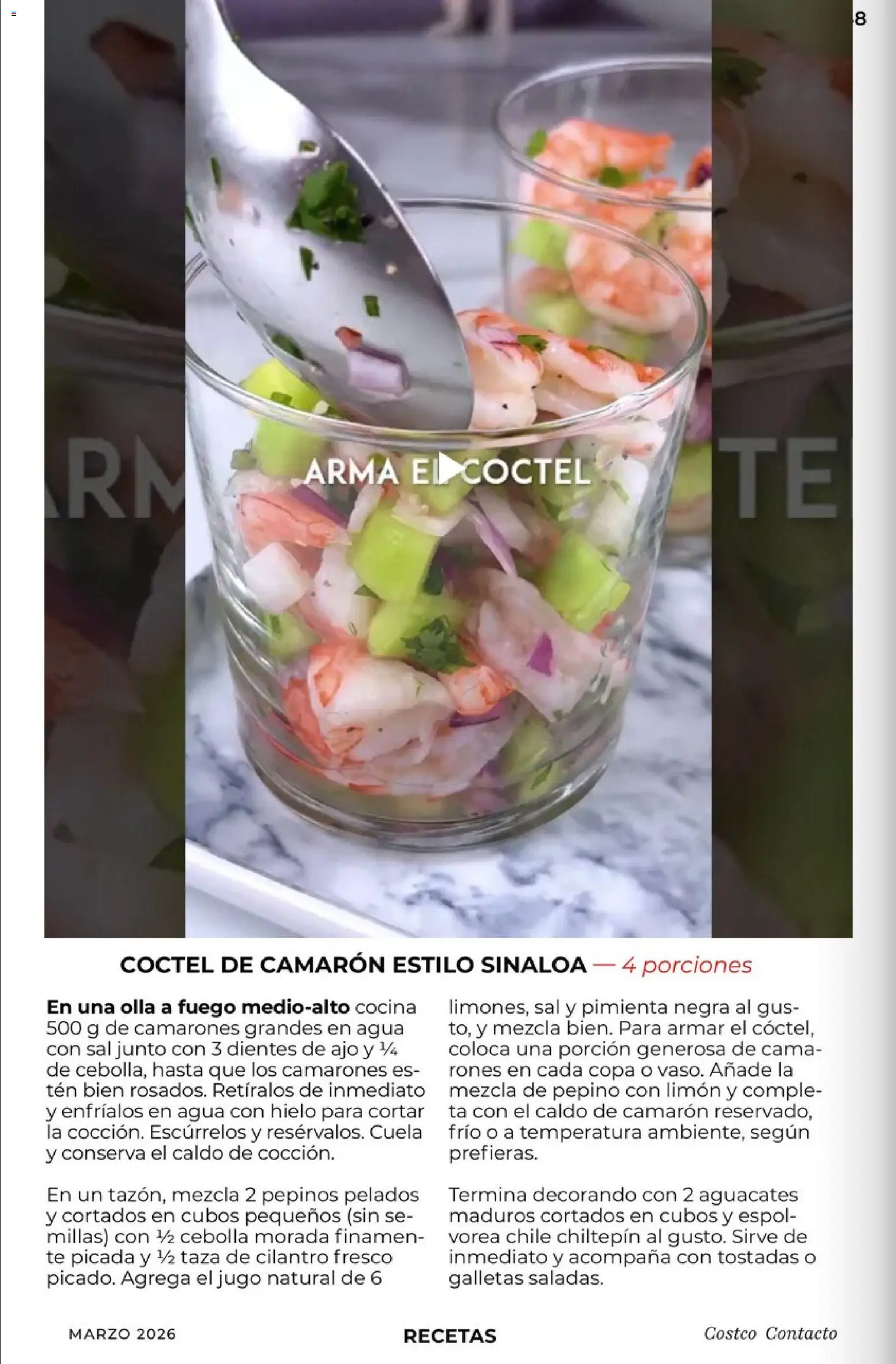 Nuevas ofertas de Costco válidas en toda la República Mexicana desde el 01.03.2026. ¡Encuentra las mejores ofertas en Costco Revista de marzo! | Página: 48 | Productos: Ajo, Galletas, Pepinos, Té