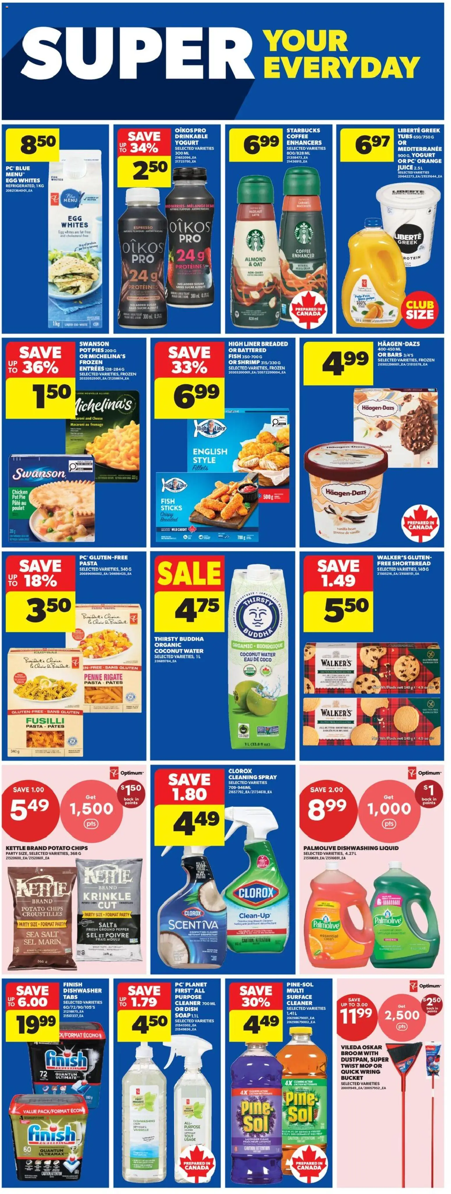 Real Canadian Superstore flyer valid from Aug 6, 2026 | Page: 19 | Products: PC, Pâté, Vanilla, Juice