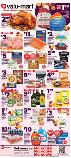 Preview of Valu Mart weekly flyer from shop Valu Mart valid from Oct 1, 2026