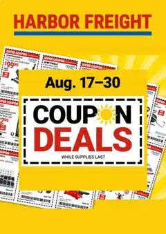 Preview of Harbor Freight weekly ads valid from 08/17/2026