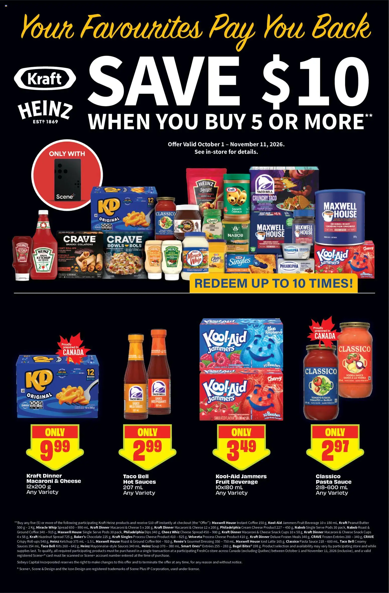 FreshCo flyer valid from Oct 22, 2026 | Page: 10