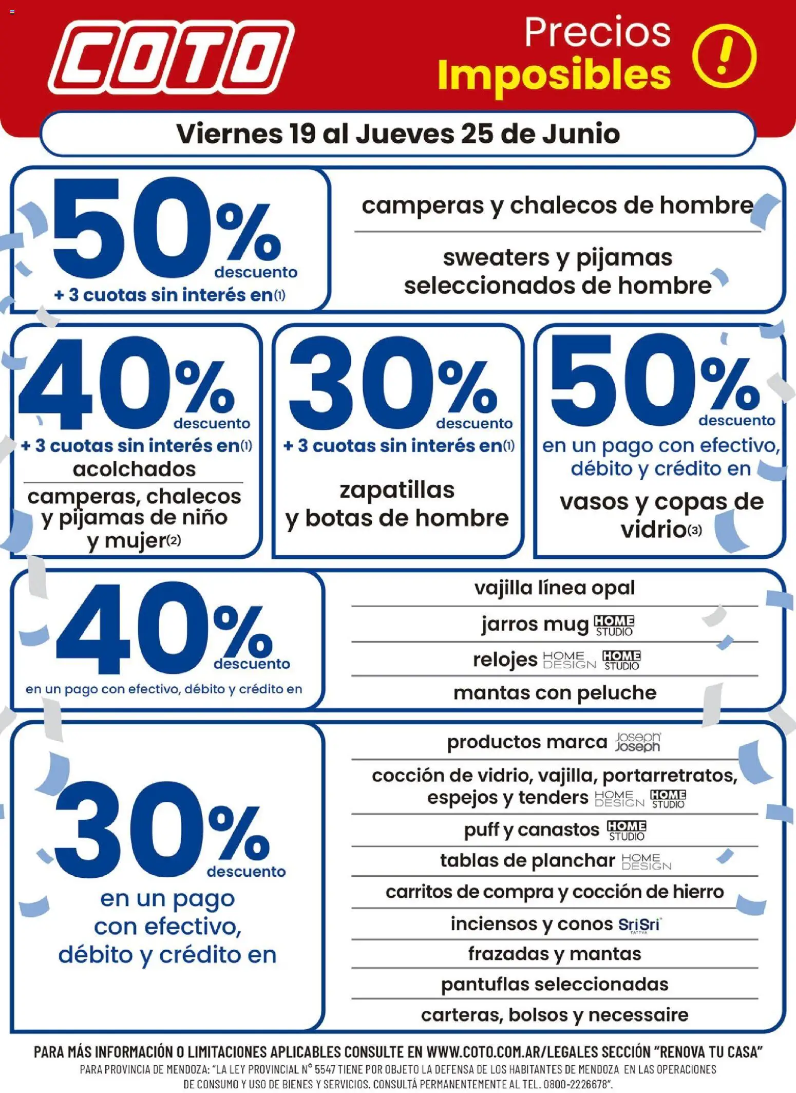 Coto - Renova Clases │ válido desde el 19.06.2026 | Página: 1