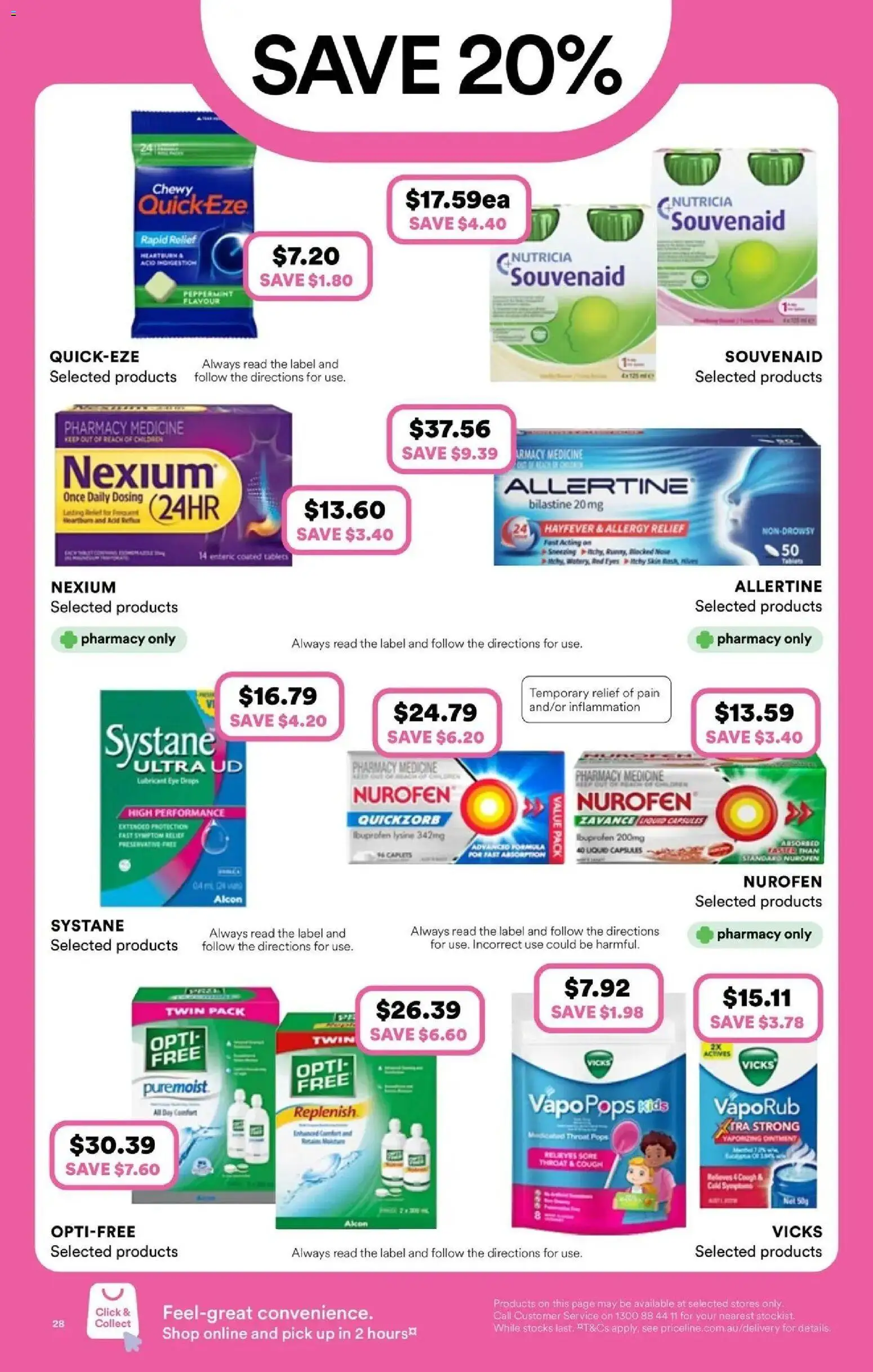 Priceline Pharmacy catalogue Melbourne - 29/10/2026 > weekly / monthly specials | Page: 28