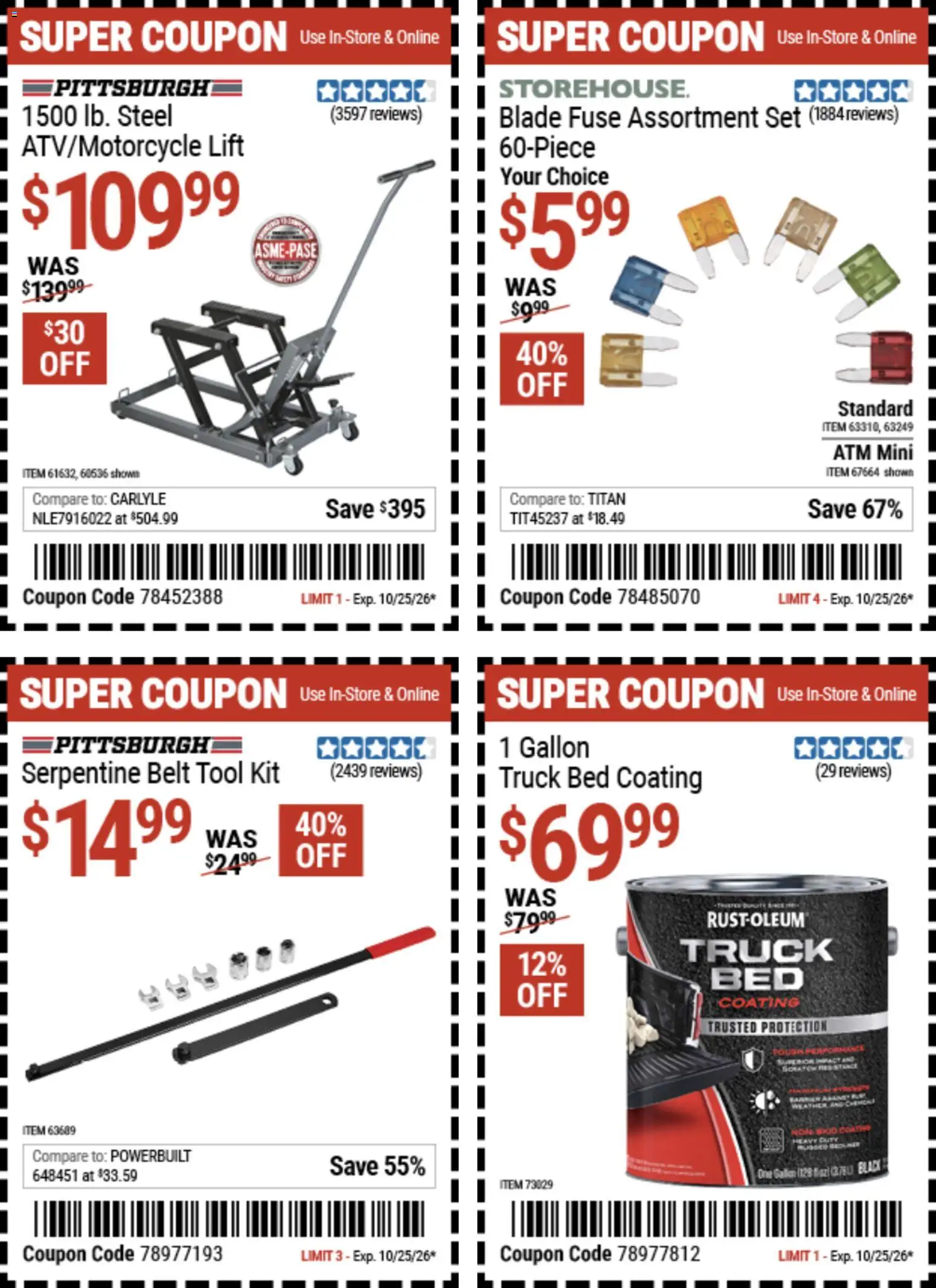 Harbor Freight Weekly Ad - valid from 10/12/2026 | Page: 8