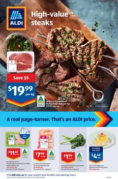 Preview of Aldi A Cut Above - valid from 28/07/2026 | Page: 20 | Products: Chicken, Pork, Beef, Steak