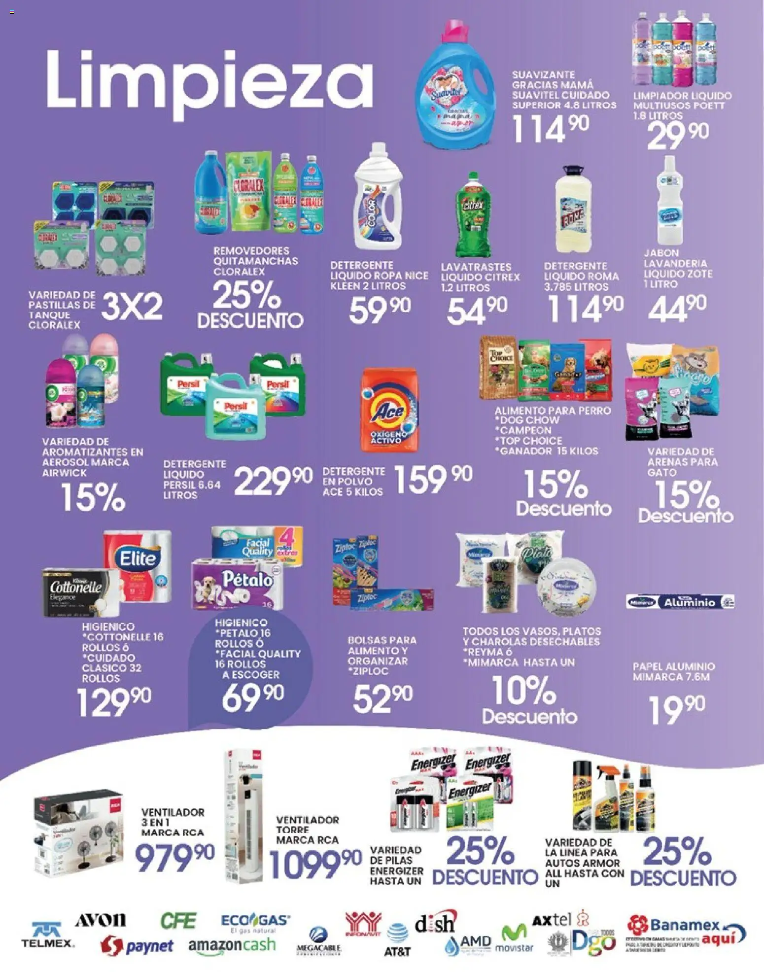 Nuevas ofertas de Alsuper válidas en toda la República Mexicana desde el 12.05.2026. ¡Encuentra las mejores ofertas en Alsuper folleto Durango! | Página: 5