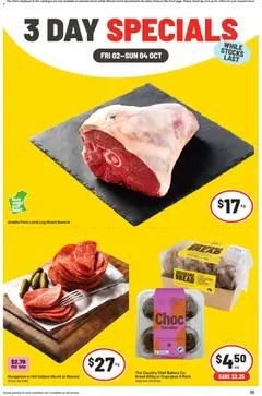 Preview of IGA catalogue 3 Day Specials Claremont - valid from 02/10/2026