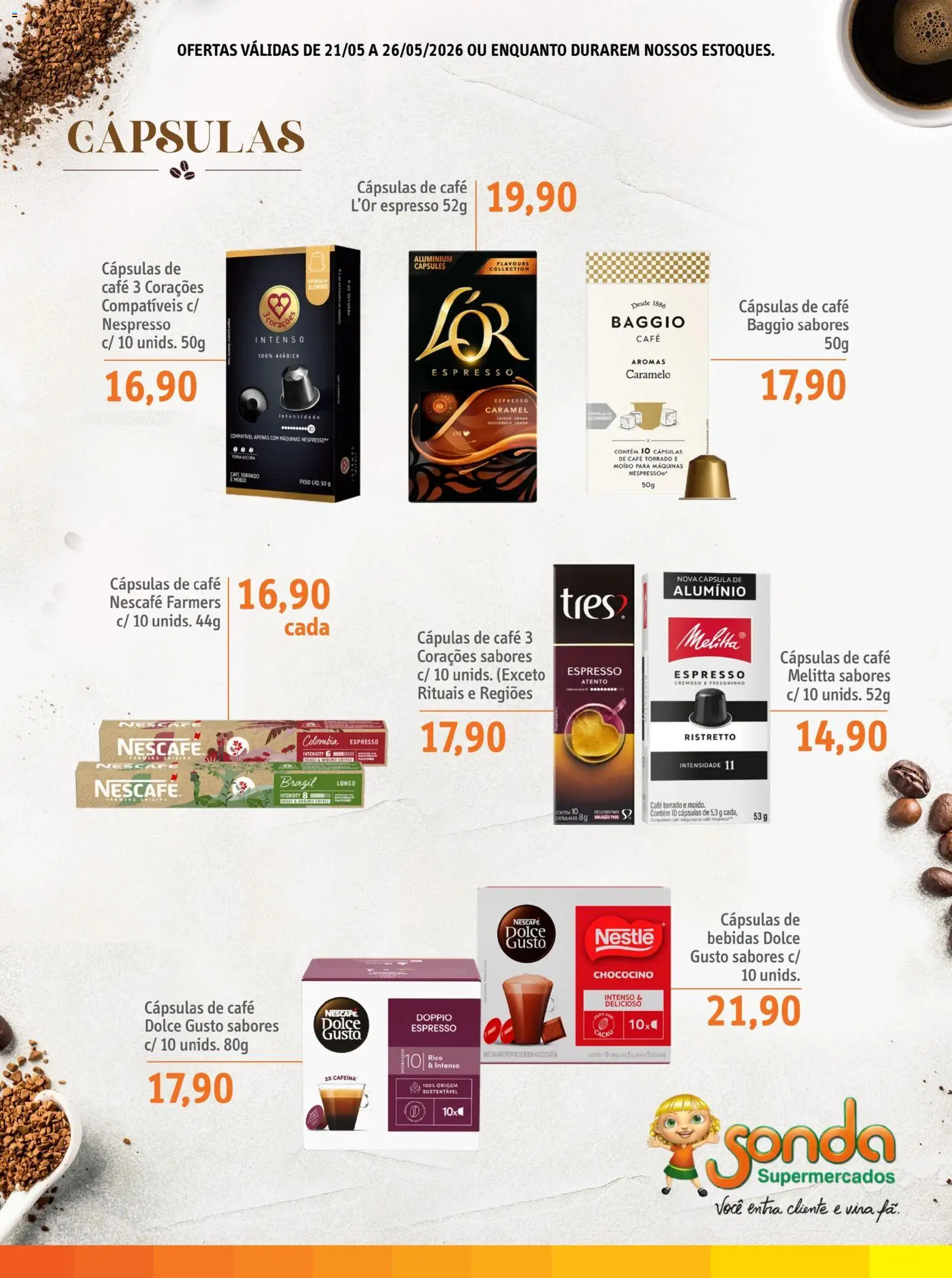 Sonda Folheto - válido de 21.05.2026 | Página: 5 | Produtos: Café, Bebida