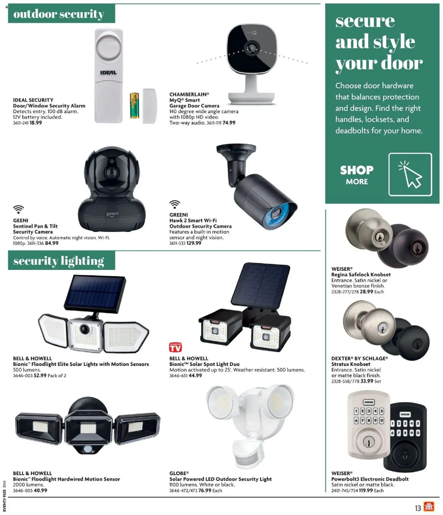 Home Hardware flyer valid from Aug 13, 2026 | Page: 13