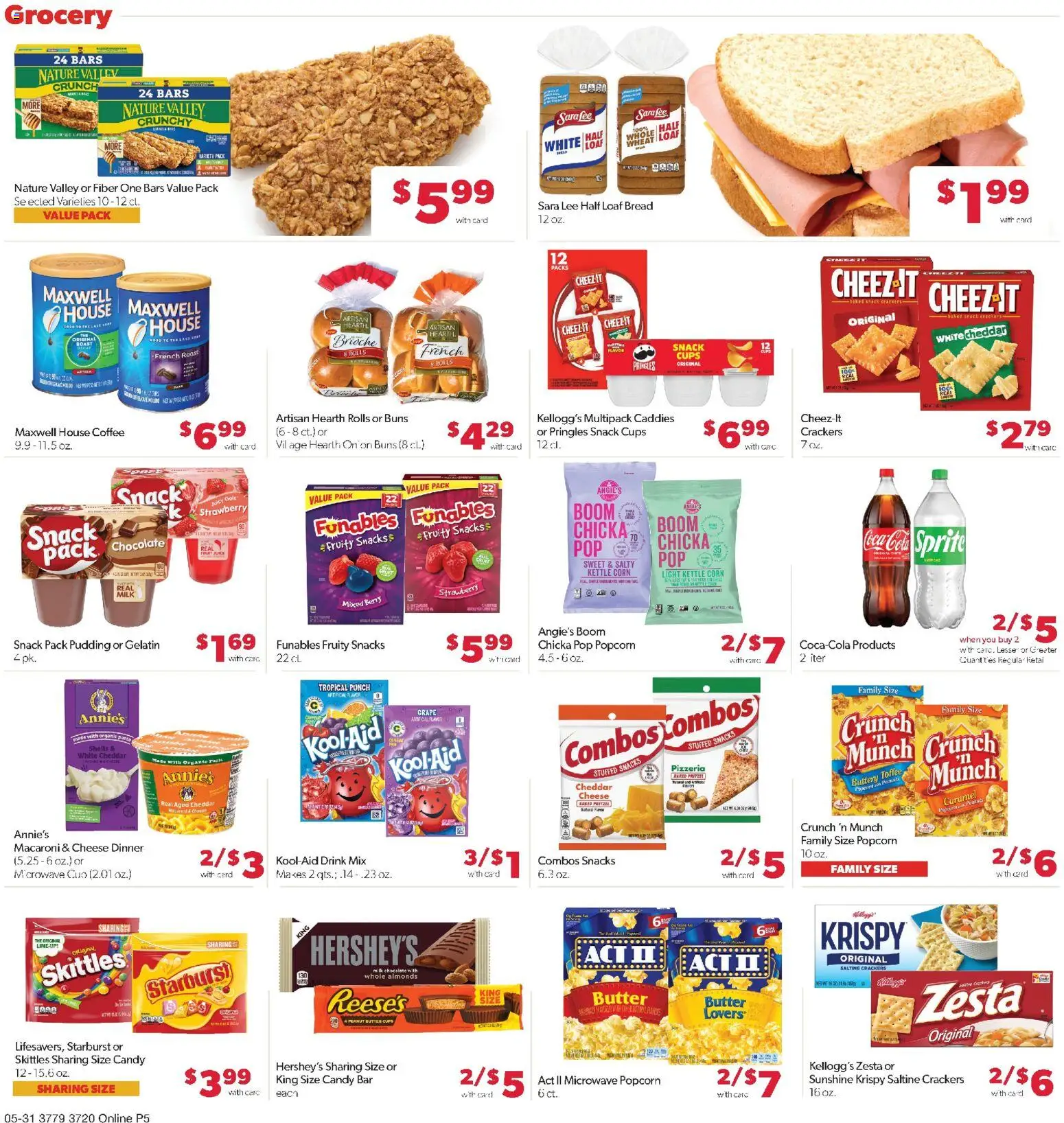 Family Fare Weekly Ad - NE - valid from 31.05.2026 | Page: 9 | Products: Corn, Butter, Cheese, Coffee