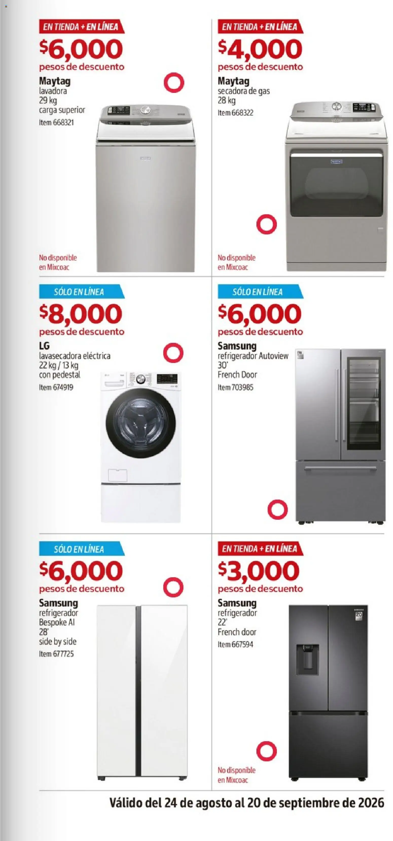 Nuevas ofertas de Costco válidas en toda la República Mexicana desde el 24/08/2026. ¡Encuentra las mejores ofertas en Costco catálogo! | Página: 11