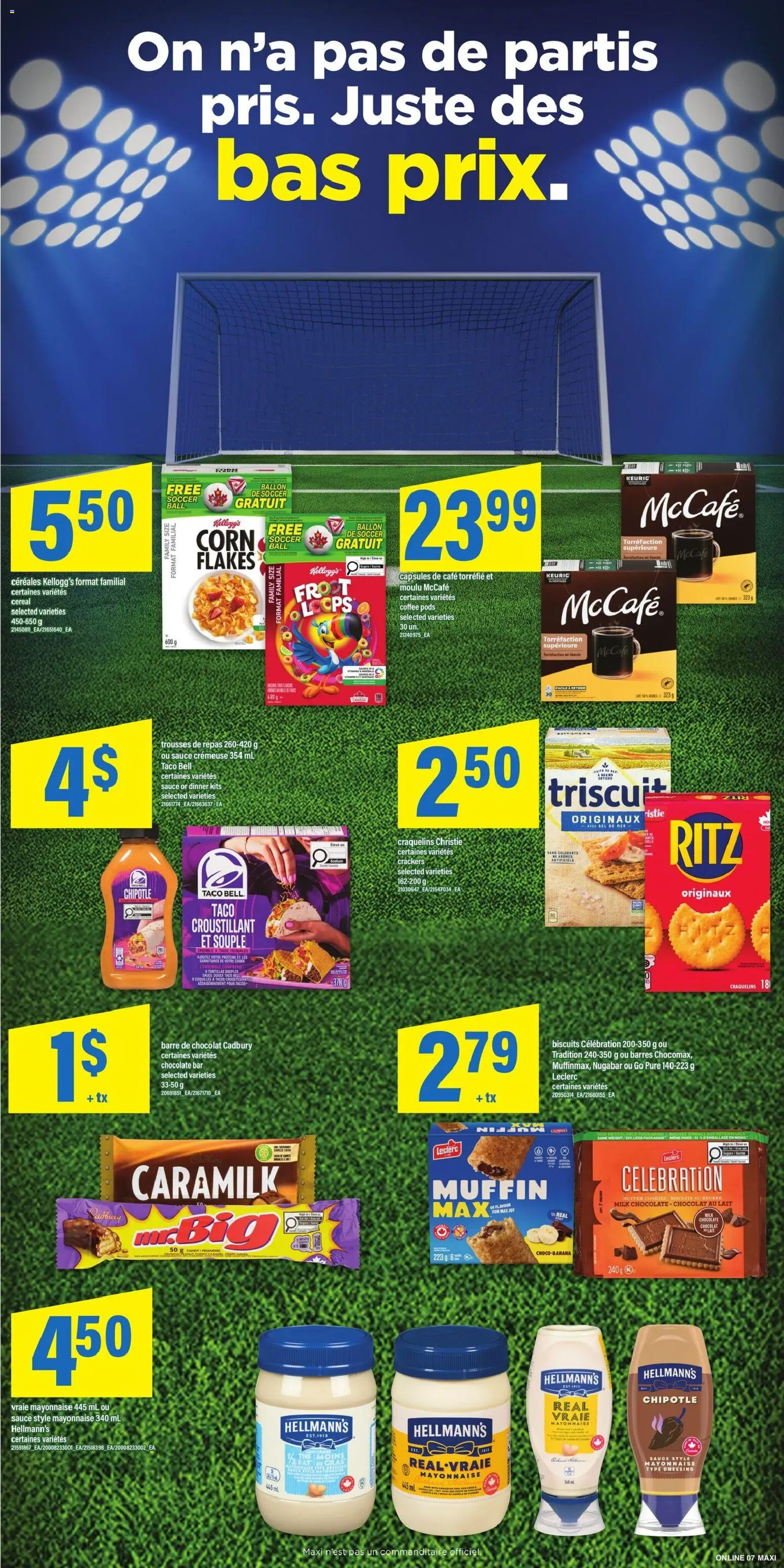 Maxi flyer valid from Jul 2, 2026 | Page: 9