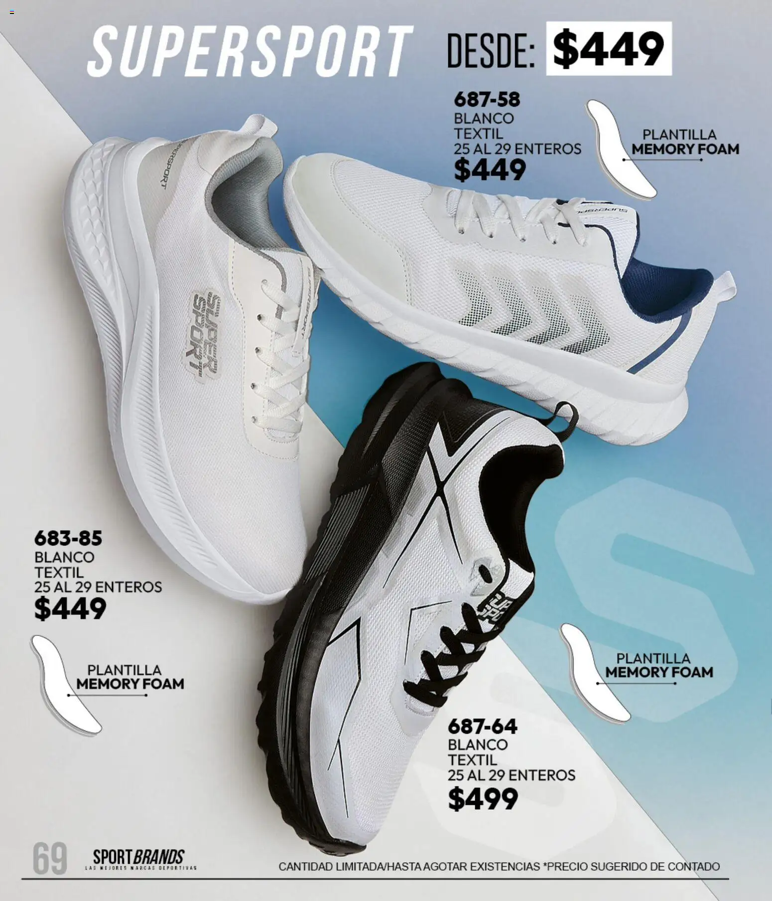 Nuevas ofertas de Cklass válidas en toda la República Mexicana desde el 11/09/2026. ¡Encuentra las mejores ofertas en Cklass catálogo Sportbrands Dama Invierno! | Página: 243