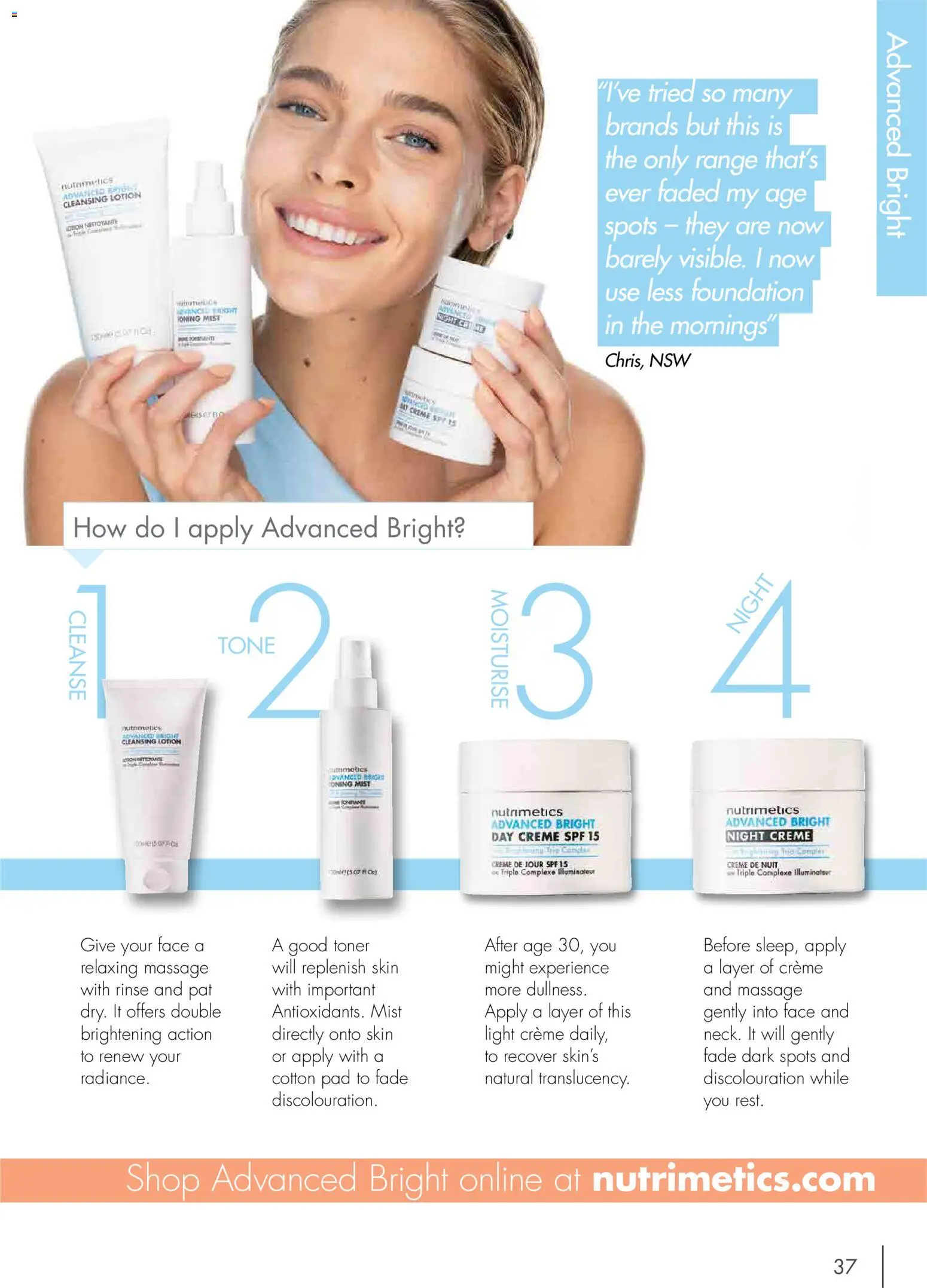 Nutrimetics catalogue - valid from 01/01/2026 | Page: 37 | Products: Light, Lotion, Foundation, Toner