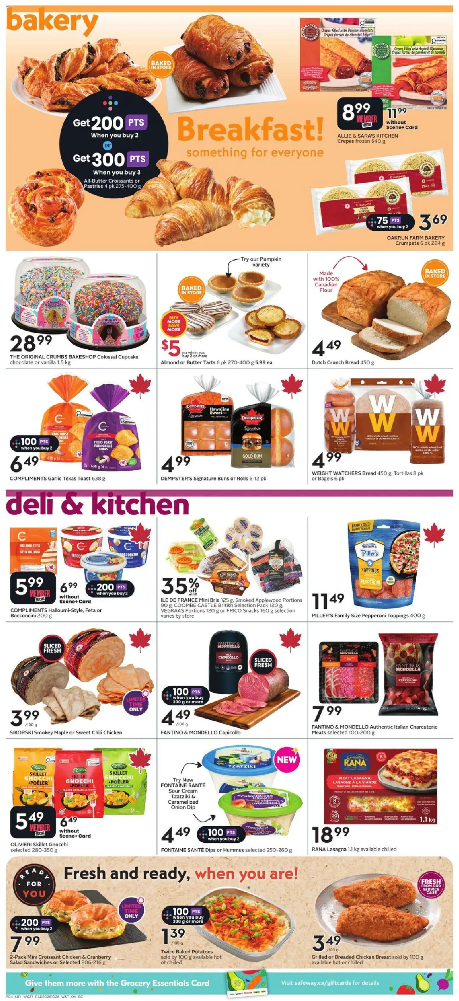 Safeway flyer valid from Oct 29, 2026 | Page: 8
