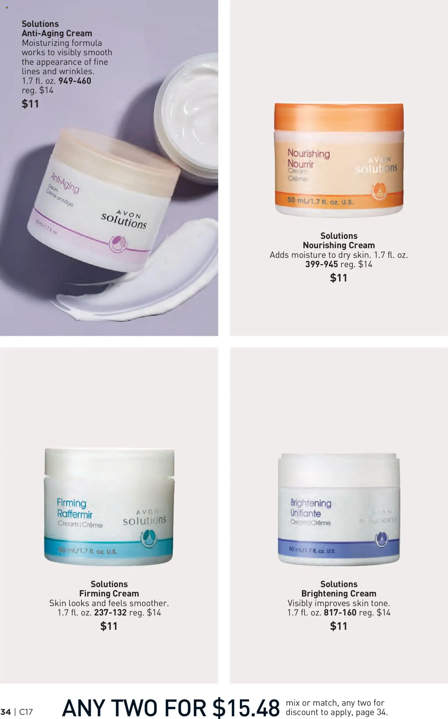 Avon Brochure - valid from 08/12/2026 | Page: 34 | Products: Cream