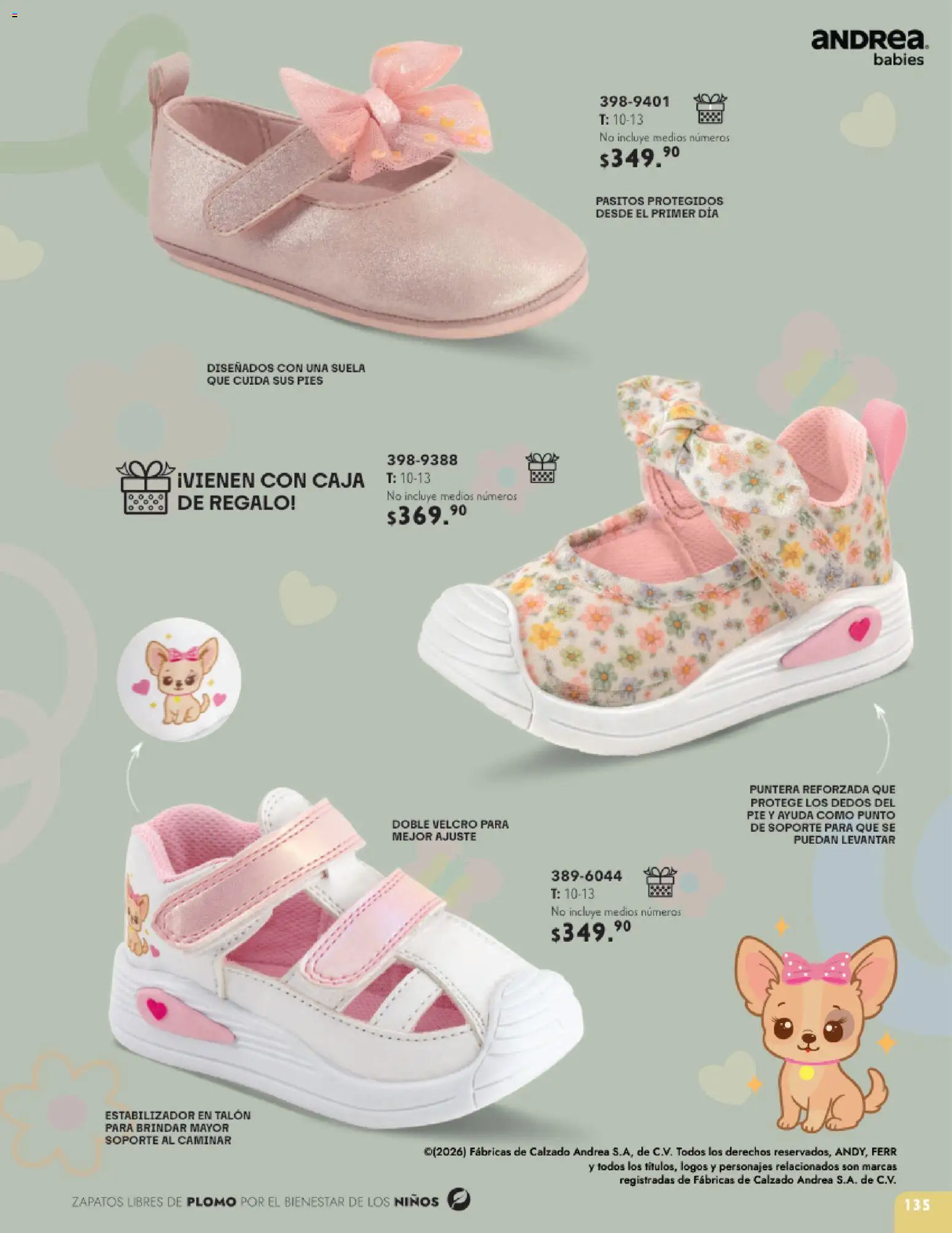 Nuevas ofertas de Andrea válidas en toda la República Mexicana desde el 23/08/2026. ¡Encuentra las mejores ofertas en Andrea catálogo Infantil Baby! | Página: 53
