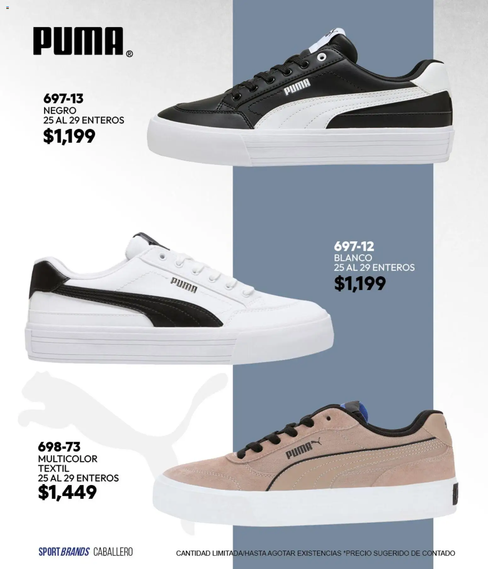 Nuevas ofertas de Cklass válidas en toda la República Mexicana desde el 05.03.2026. ¡Encuentra las mejores ofertas en Cklass catálogo Sportbrands Verano Caballero! | Página: 106