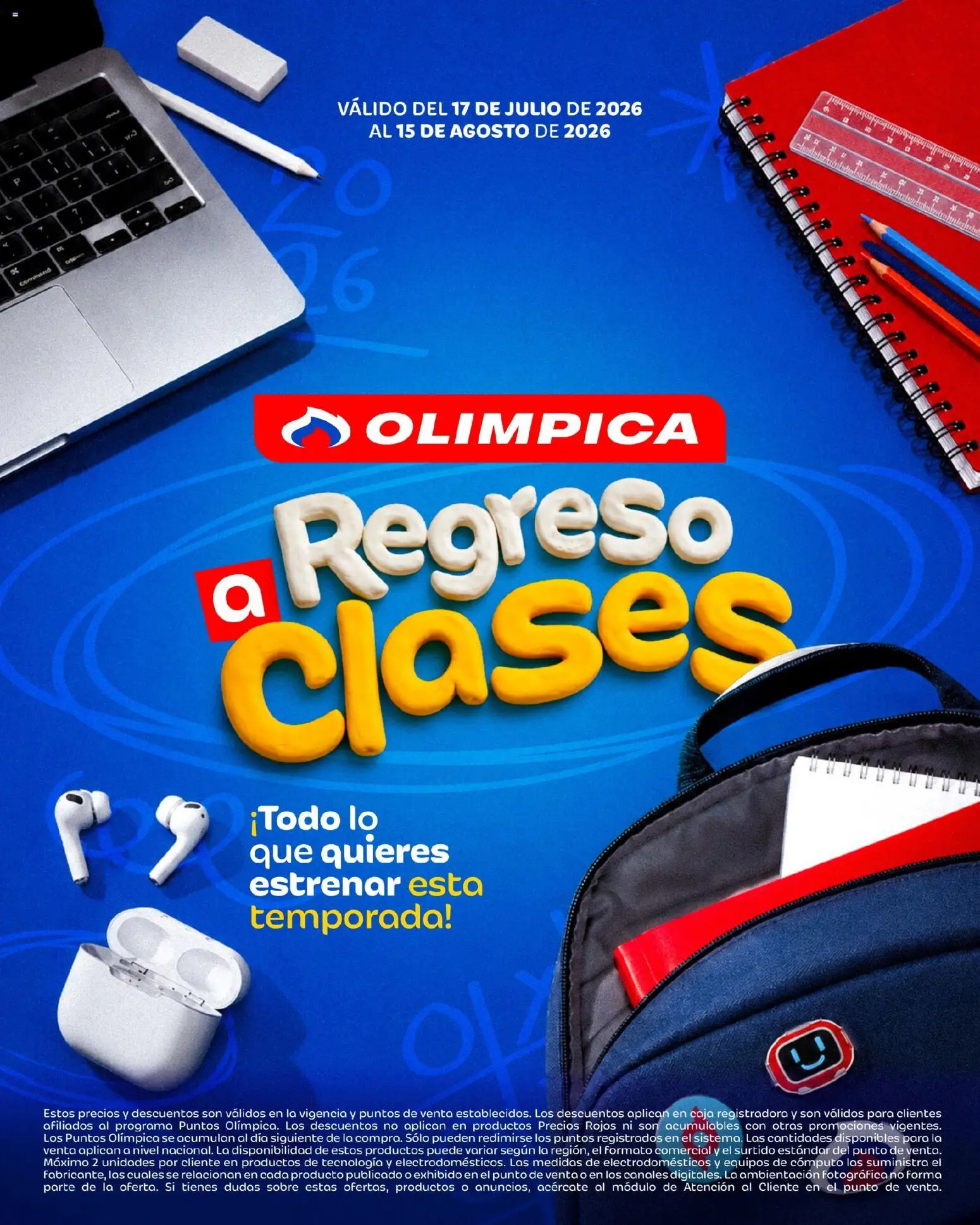 Olímpica último catálogo desde el 17/07/2026 > Revista ✅ catalogue cover