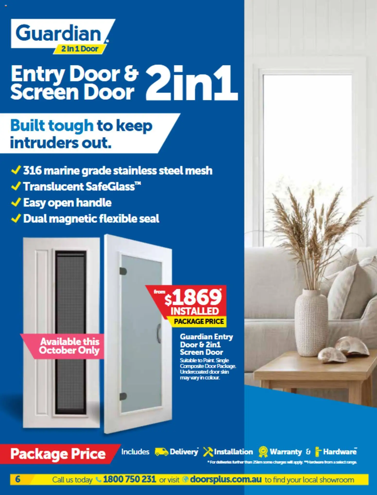 Doors Plus catalogue - valid from 01/10/2026 | Page: 6 | Products: Door, Screen