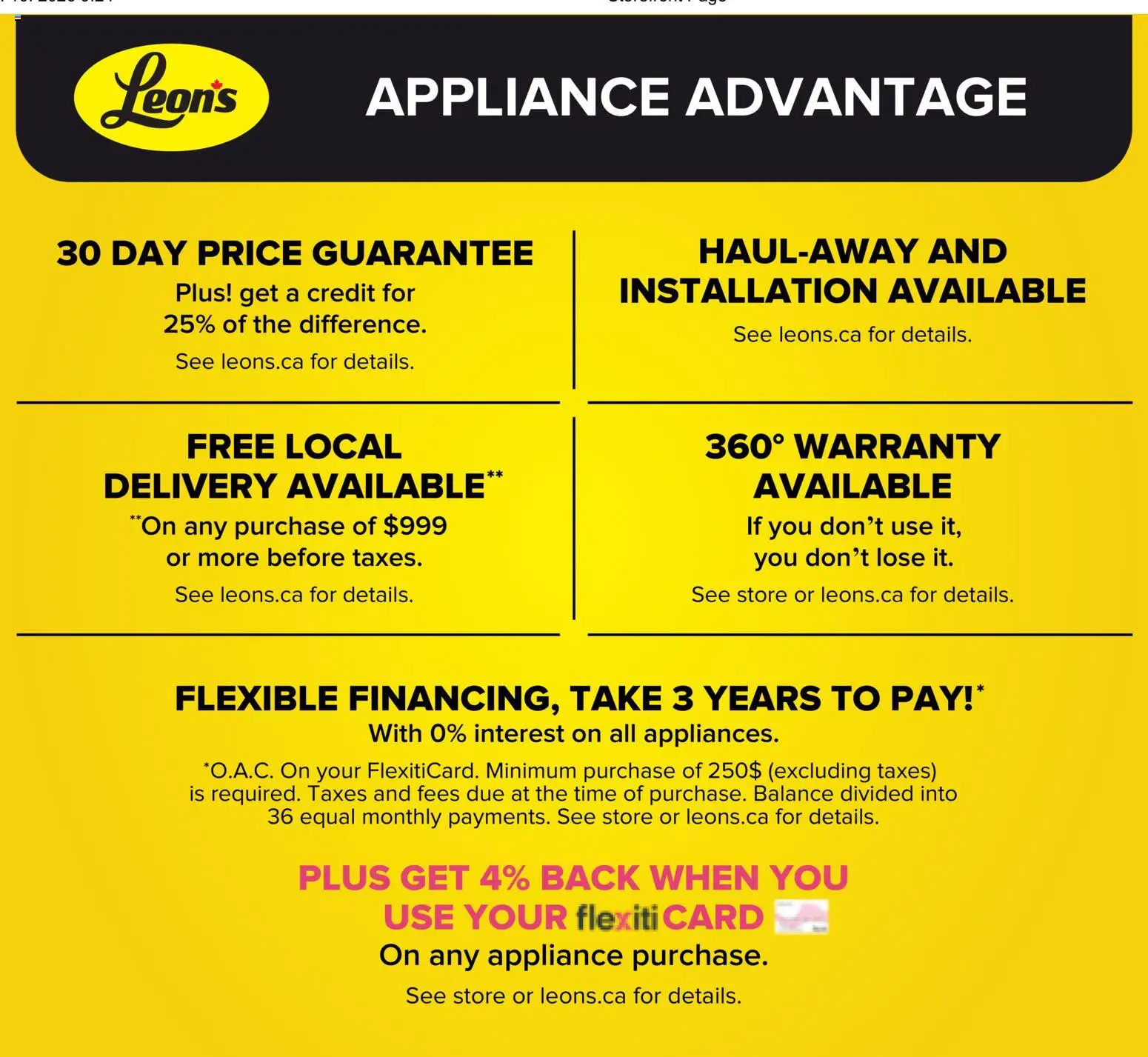 Leon's flyer valid from Oct 8, 2026 | Page: 16