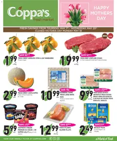 Preview of Coppas Fresh Market weekly flyer / circulaire from shop Coppas Fresh Market valid from 07.05.2026