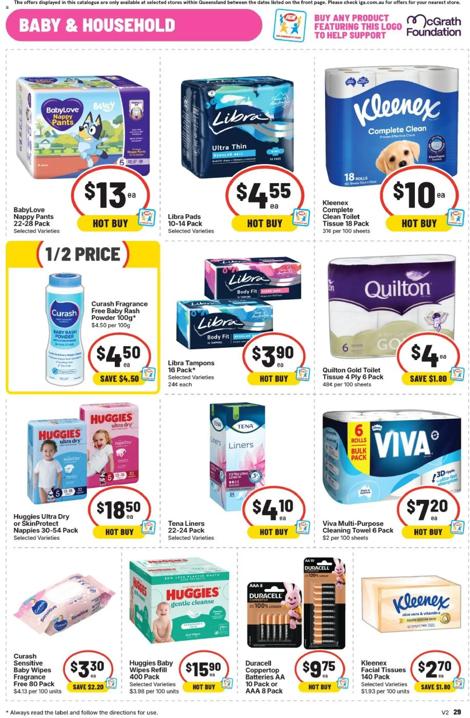 IGA catalogue - valid from 23/09/2026 | Page: 37 | Products: Box, Powder, Batteries, Multipurpose