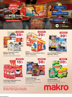 Makro Hinchas -  Vista previa de la revista de la tienda Makro valido desde el 24/07/2026