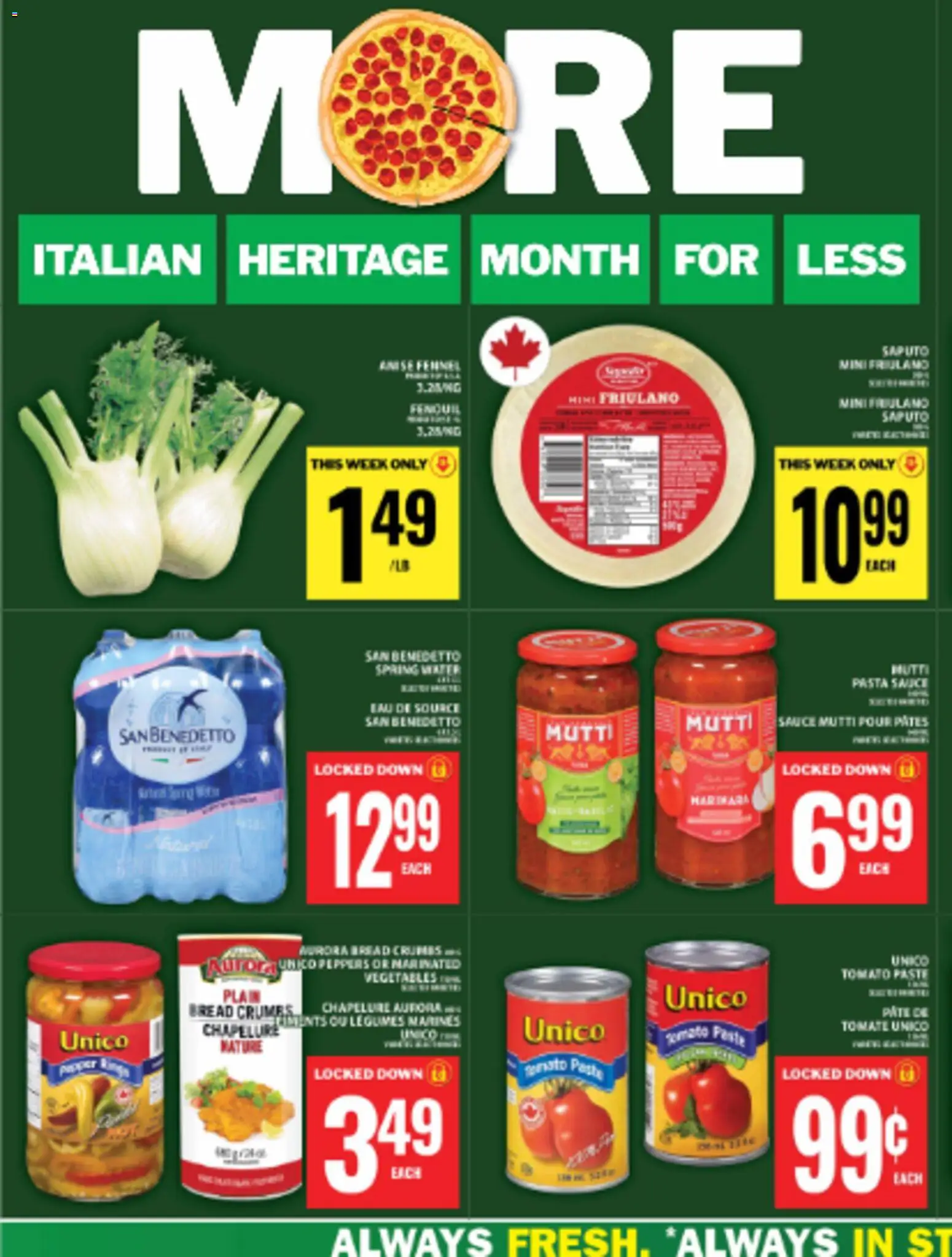 Food Basics flyer valid from 11.06.2026 | Page: 9 | Products: Pasta, Bread