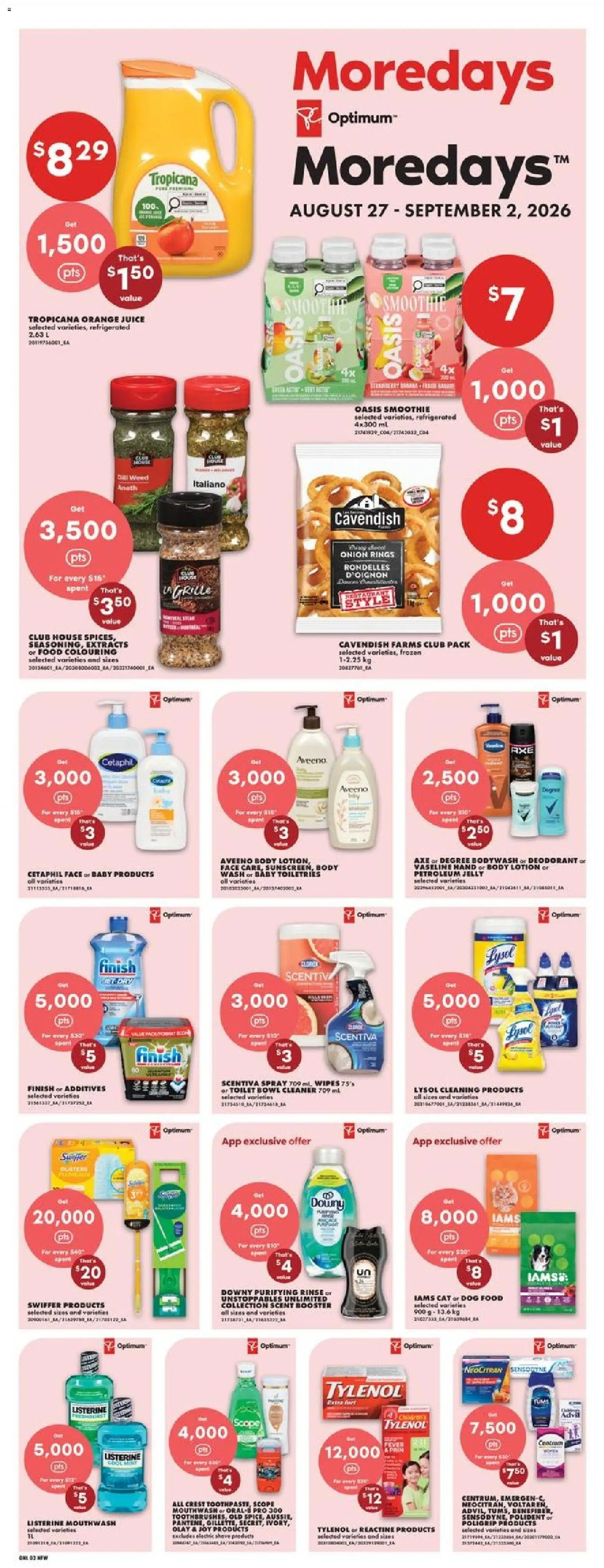 No Frills flyer valid from Aug 27, 2026 | Page: 6