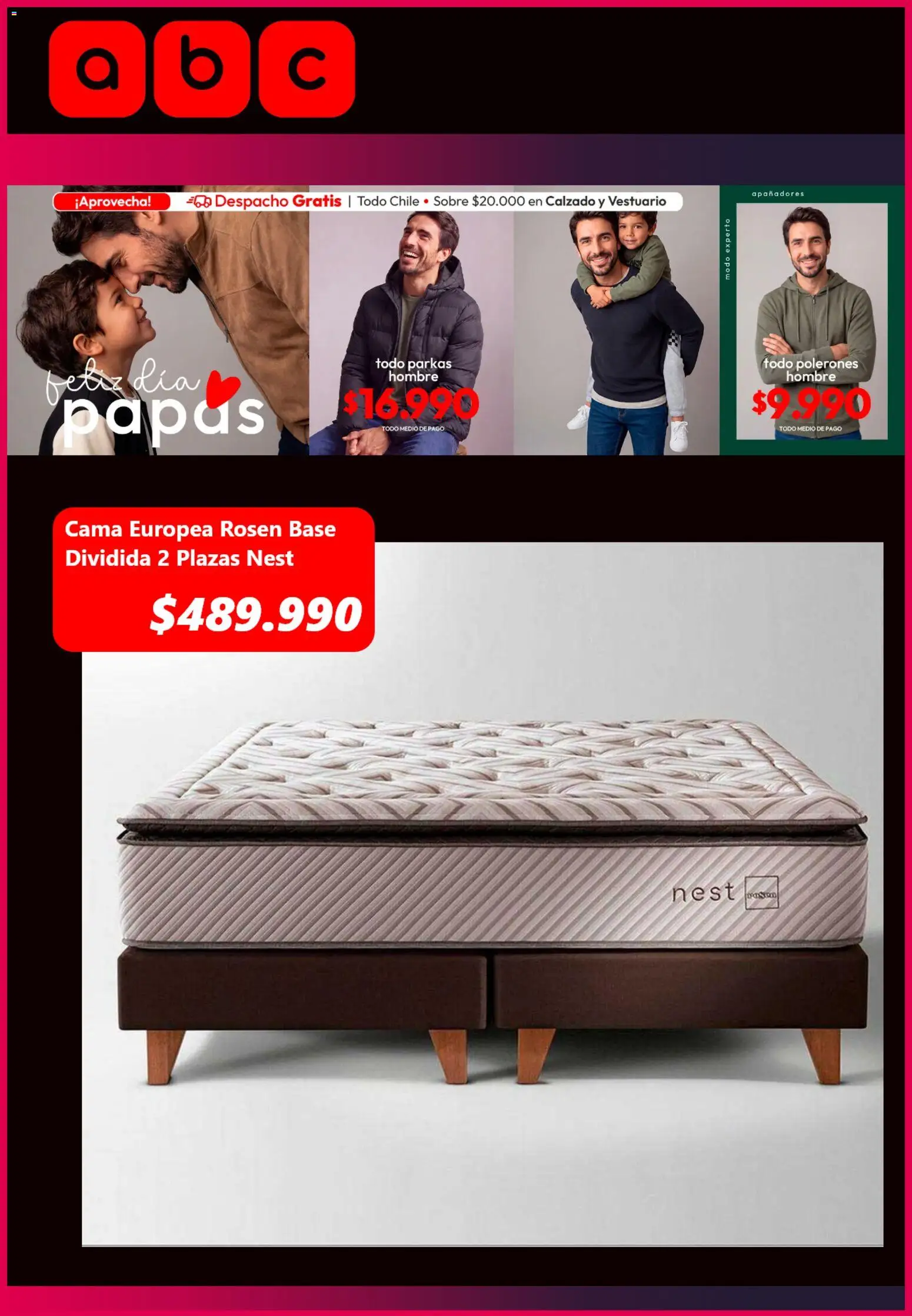 ABC Cyber Day │ válido desde el 01.06.2026 | Página: 4 | Productos: Cama, Sobre, Base