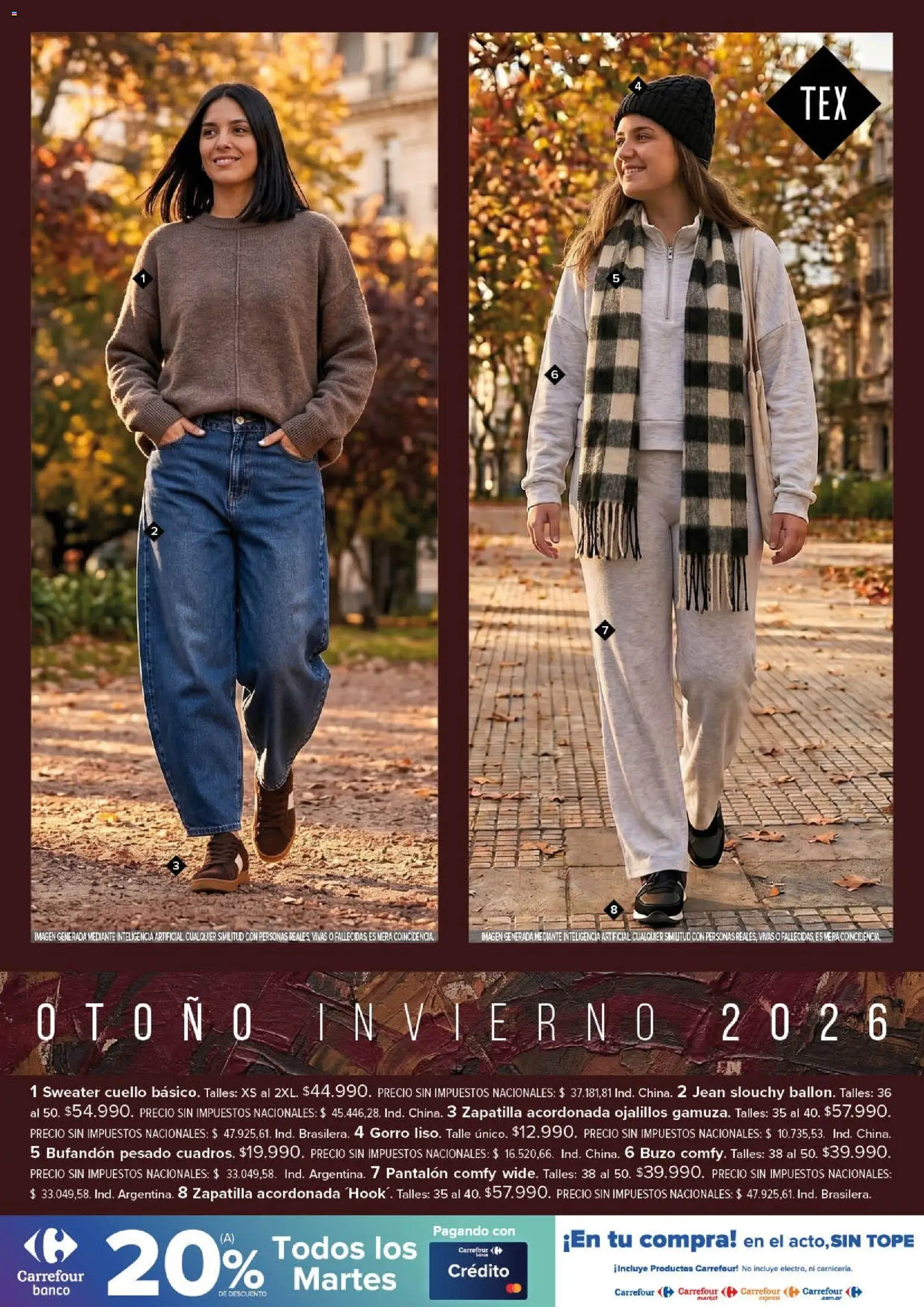 Carrefour - Tex | Otoño - Invierno │ válido desde el 20.05.2026 | Página: 7