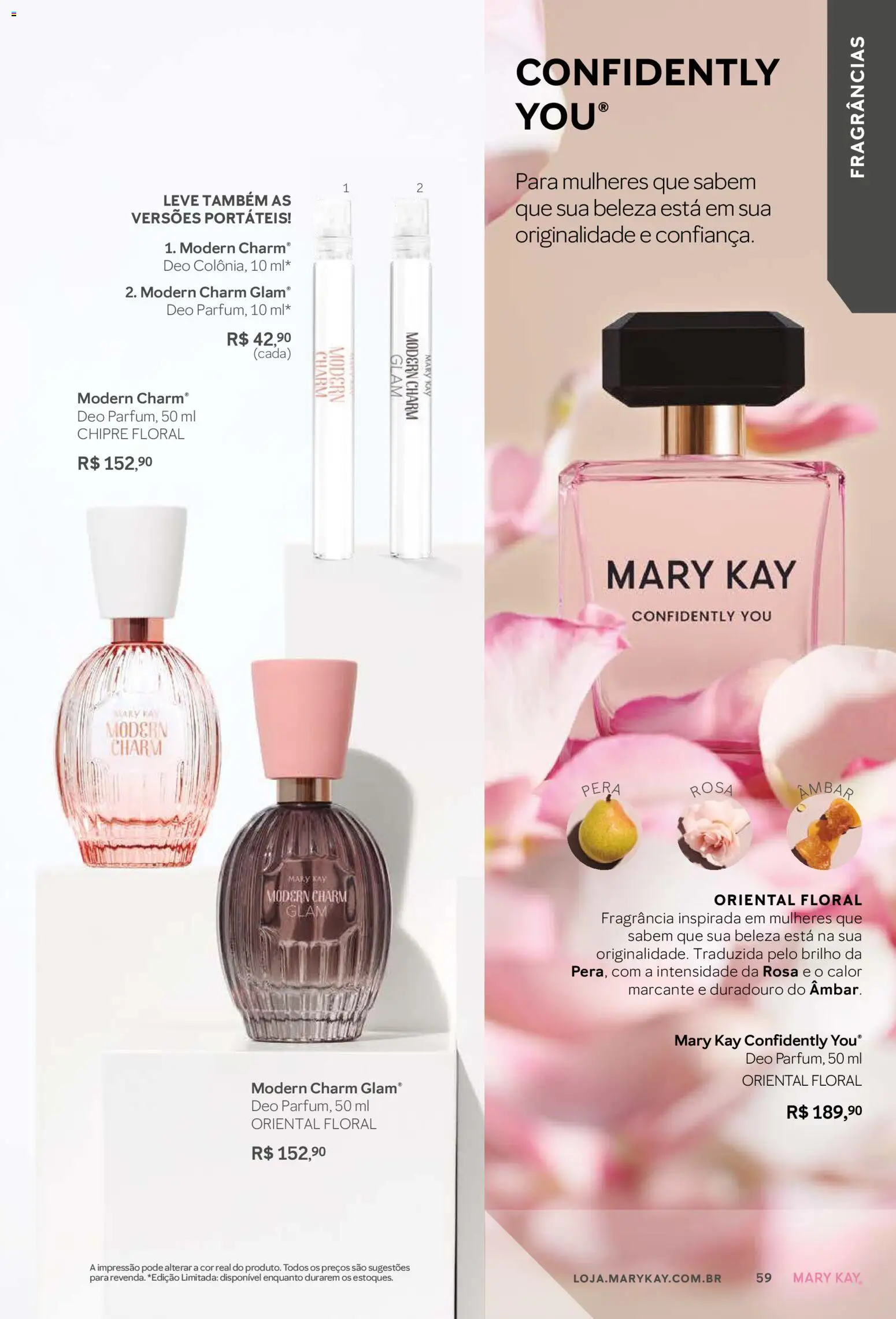 Mary Kay Folheto - válido de 01/03/2026 | Página: 59 | Produtos: Pera, Fragrância