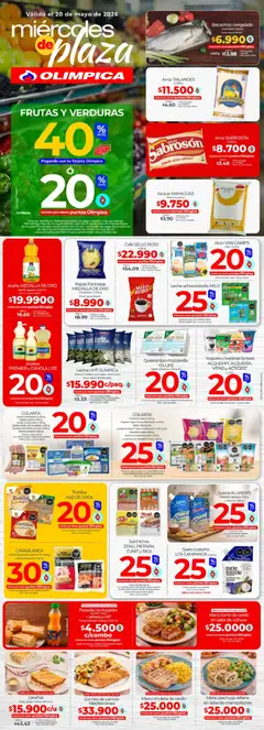 Olímpica Miércoles de plaza -  Vista previa de la revista de la tienda Olímpica valido desde el 20.05.2026